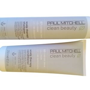 Paul Mitchell Clean Beauty Scalp Therapy Shampoo and Conditioner 8.5 oz Set